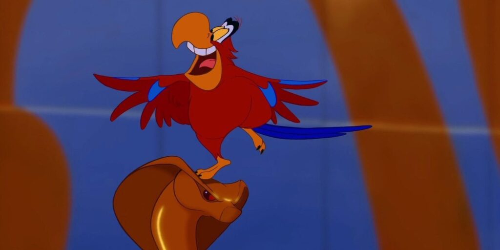 Iago: The Mischievous Parrot