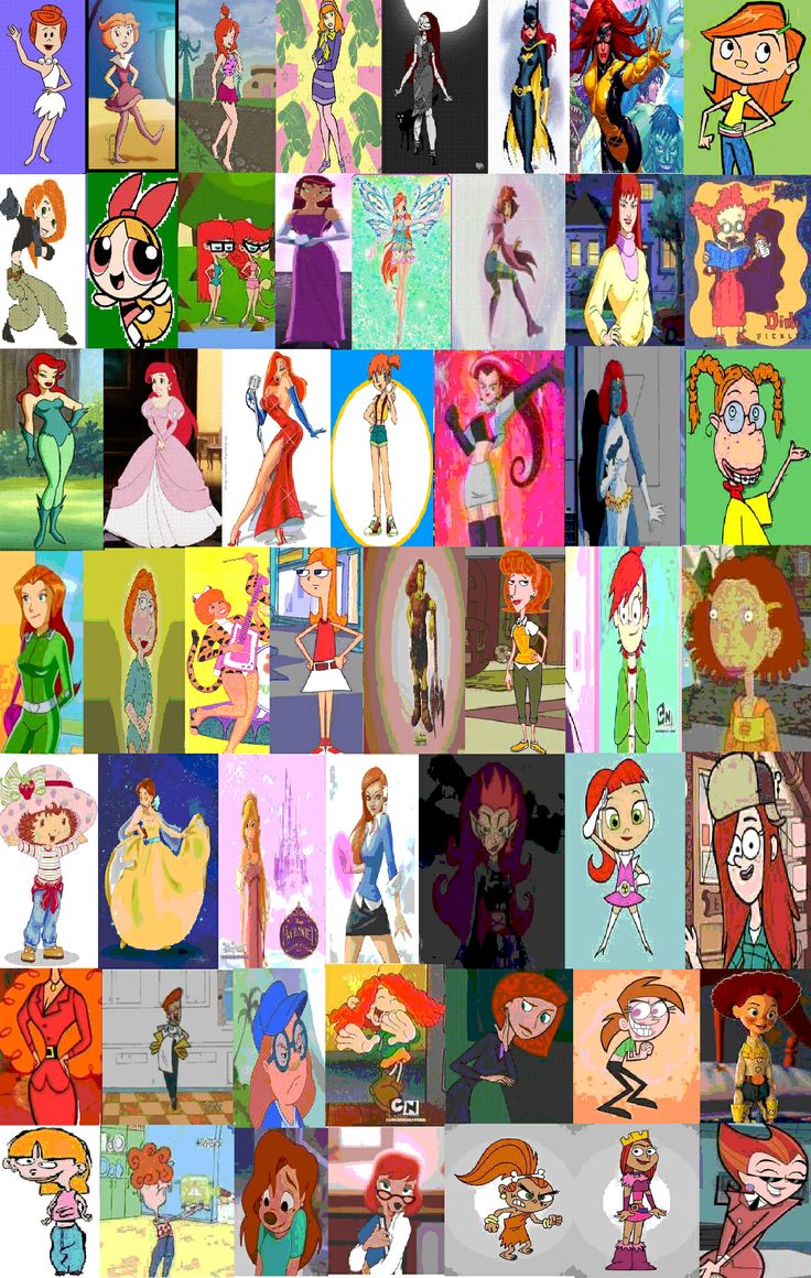 List of Cartoon Characters With Red Hair Guide