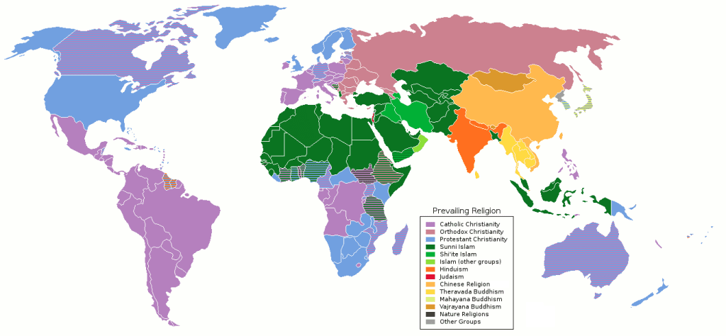 List of Christian Countries: Global Demographics