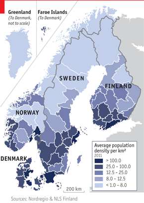 List of Nordic Countries: Northern Guide