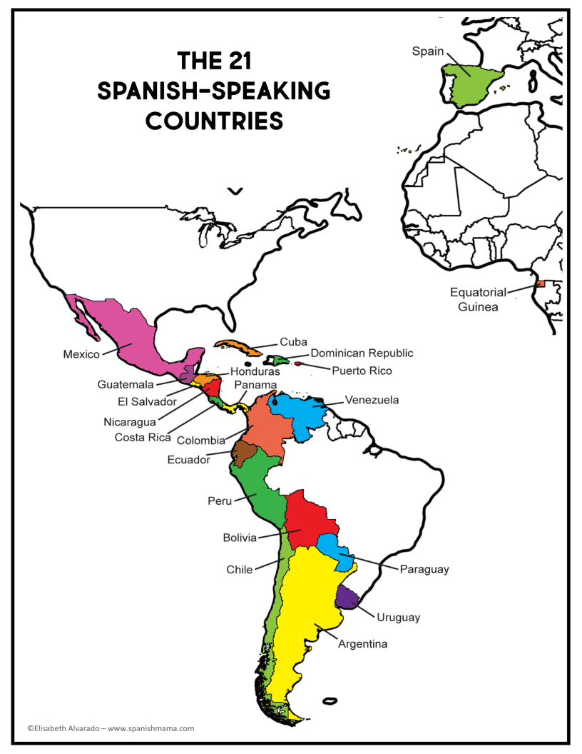 List of Spanish Speaking Countries